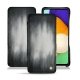 Capa em pele Samsung Galaxy A52 - Gris Patine