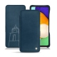 Samsung Galaxy A52 leather case - Blu mediterran