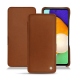 Housse cuir Samsung Galaxy A52 - Marron Veggie