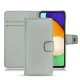 Custodia in pelle Samsung Galaxy A52 - Gris ( Nappa - Pantone W428C ) 