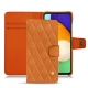 硬质真皮保护套 Samsung Galaxy A52 - Mandarine vintage - Couture