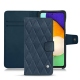 Housse cuir Samsung Galaxy A52 - Jean vintage - Couture
