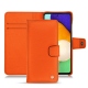 Capa em pele Samsung Galaxy A52 - Orange fluo