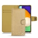 Custodia in pelle Samsung Galaxy A52 - Serpent sabbia