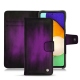 Samsung Galaxy A52 leather case - Violet Patine
