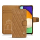 硬质真皮保护套 Samsung Galaxy A52 - Castan esparciate - Couture