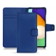 Custodia in pelle Samsung Galaxy A52 - Bleu Océan PU