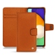 Samsung Galaxy A52 leather case - Orange vibrant