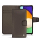 Samsung Galaxy A52 leather case - Gris Veggie