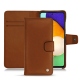 Custodia in pelle Samsung Galaxy A52 - Marron Veggie