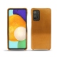 가죽 커버 Samsung Galaxy A52 - Or Maïa ( Pantone 871C ) 