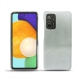 Lederschutzhülle Samsung Galaxy A52 - Platinium ( Pantone 877C ) 