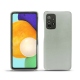 Samsung Galaxy A52 leather cover - Gris ( Nappa - Pantone W428C ) 