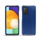 Lederschutzhülle Samsung Galaxy A52 - Bleu océan ( Nappa - Pantone 293C ) 