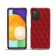 Custodia in pelle Samsung Galaxy A52 - Rouge - Couture ( Nappa - Pantone 199C ) 