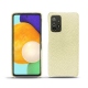 Lederschutzhülle Samsung Galaxy A52 - Ivoire ( Sleek P C12 - White ) 