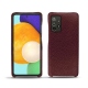 가죽 커버 Samsung Galaxy A52 - Lie de vin ( Pantone 5115C ) 