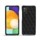 Custodia in pelle Samsung Galaxy A52 - Ebène - Couture ( Sleek P C12 - Black ) 