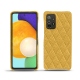 Lederschutzhülle Samsung Galaxy A52 - Mimosa - Couture ( Pantone 141C ) 