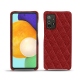 Custodia in pelle Samsung Galaxy A52 - Tomate - Couture ( Pantone 187C ) 