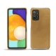 Samsung Galaxy A52 leather cover - Sable vintage ( Roughtcut - Gaucho#57254 ) 