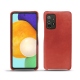 Custodia in pelle Samsung Galaxy A52 - Cerise vintage ( Pantone 185C ) 
