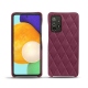 Custodia in pelle Samsung Galaxy A52 - Prune vintage - Couture