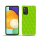 Capa em pele Samsung Galaxy A52 - Vert fluo - Couture