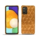 Lederschutzhülle Samsung Galaxy A52 - Or Maïa - Couture