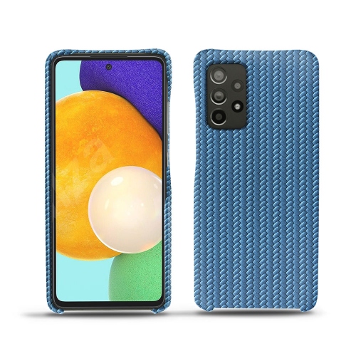 Coperture posteriori in pelle per Samsung Galaxy A52Abaca ishia ( Pantone #395775 ) 