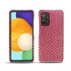 가죽 커버 Samsung Galaxy A52 - Serpent ciclamino