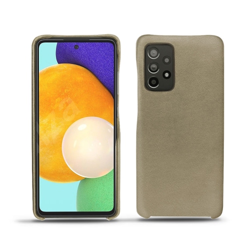 Capas de couro para Samsung Galaxy A52Darboun sabla ( Pantone #BCB1A1 )