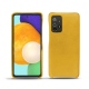 Custodia in pelle Samsung Galaxy A52 - Jaune soulèu