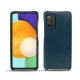 Custodia in pelle Samsung Galaxy A52 - Blu mediterran