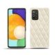 Custodia in pelle Samsung Galaxy A52 - Blanc escumo - Couture