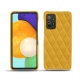 가죽 커버 Samsung Galaxy A52 - Jaune soulèu - Couture