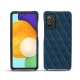 Custodia in pelle Samsung Galaxy A52 - Blu mediterran - Couture