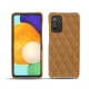 Samsung Galaxy A52 leather cover - Castan esparciate - Couture
