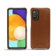 Coque cuir Samsung Galaxy A52 - Marron PU