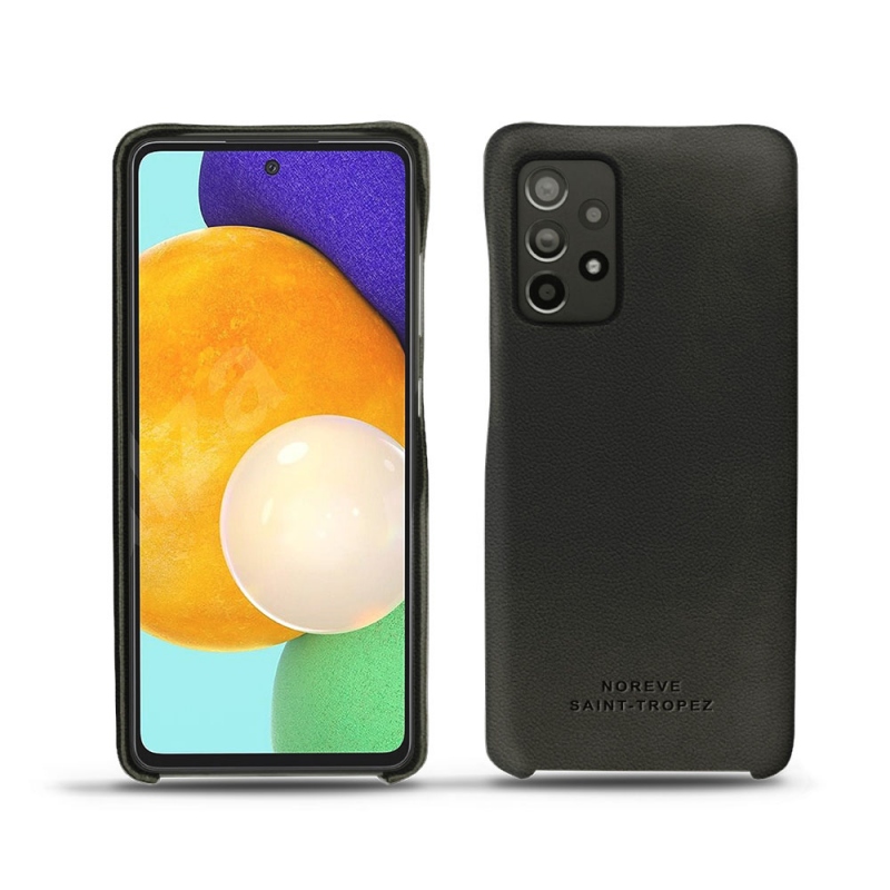 Custodia in pelle Samsung Galaxy A52 - Noir PU