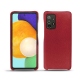 Samsung Galaxy A52 leather cover - Rouge passion