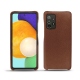 Custodia in pelle Samsung Galaxy A52 - Marron délicat