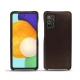 Capa em pele Samsung Galaxy A52 - Marron envoûtant