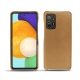 Capa em pele Samsung Galaxy A52 - Beige Veggie
