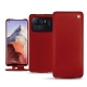 Custodia in pelle Xiaomi Mi 11 Ultra - Rouge ( Nappa - Pantone 199C ) 
