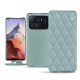 Capa em pele Xiaomi Mi 11 Ultra - Bleu ciel - Couture ( Nappa - Pantone 277C ) 