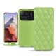 Custodia in pelle Xiaomi Mi 11 Ultra - Vert olive - Couture ( Nappa - Pantone 578U ) 