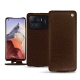 Capa em pele Xiaomi Mi 11 Ultra - Châtaigne ( Pantone 476C ) 