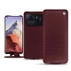 Custodia in pelle Xiaomi Mi 11 Ultra - Lie de vin ( Pantone 5115C ) 
