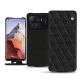 Custodia in pelle Xiaomi Mi 11 Ultra - Ebène - Couture ( Sleek P C12 - Black ) 
